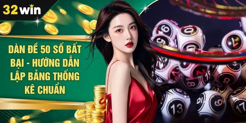 Dàn Đề 50 Số Bất Bại - Hướng Dẫn Lập Bảng Thống Kê Chuẩn